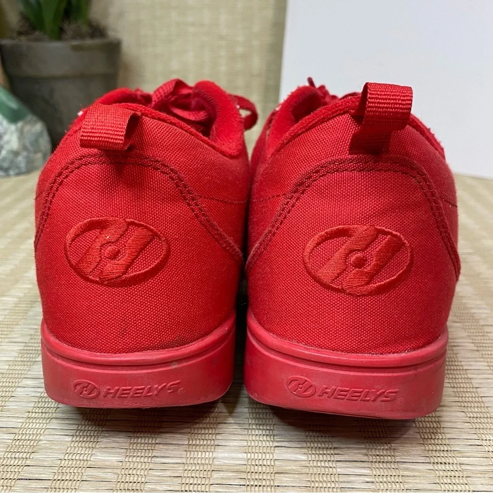 HEELYS Youth Pro 20 Wheels Sneakers Shoes Red Size 6 YTH Shoes With Wheels - Picture 4 of 16